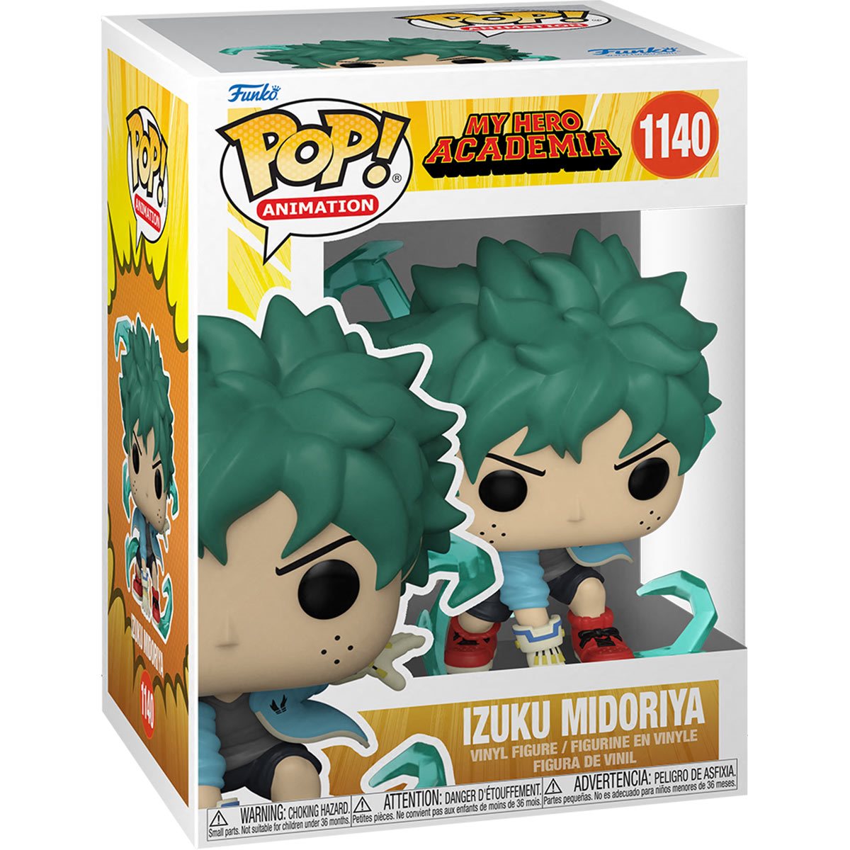 My Hero Academia Deku with Gloves Funko Pop! Vinyl Figure #1140 Secondary image