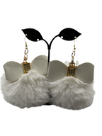 Puff Ball Earrings