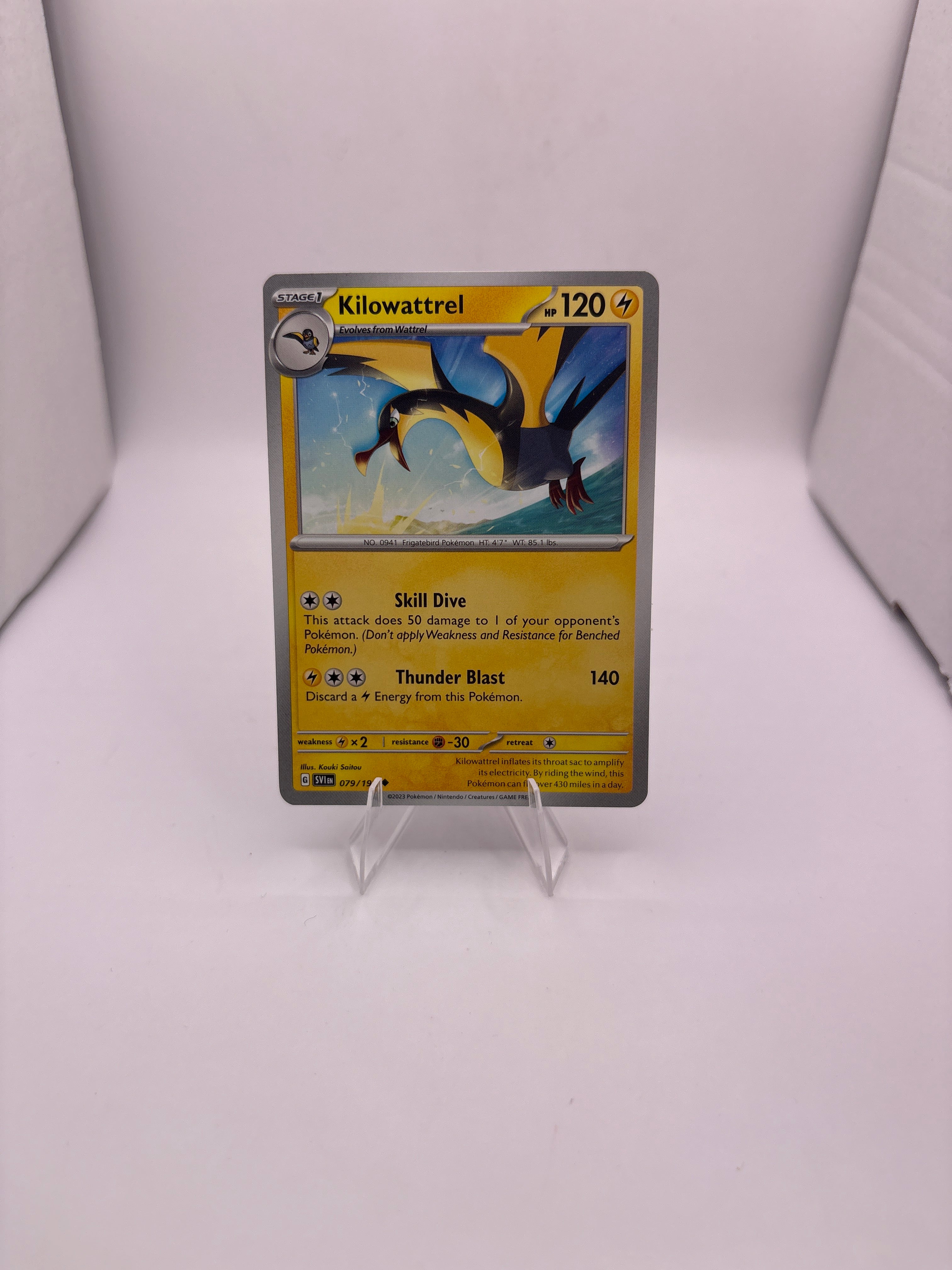 Pokemon Kilowattrel