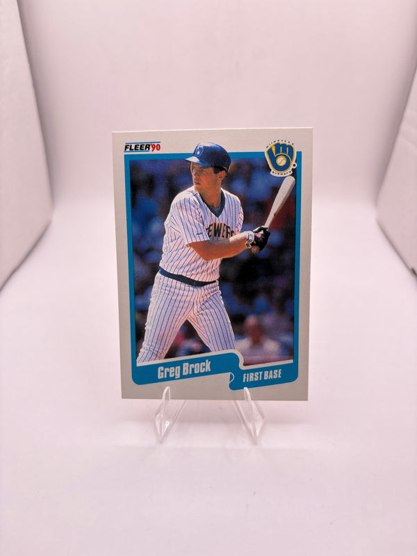 Fleer Greg Brock