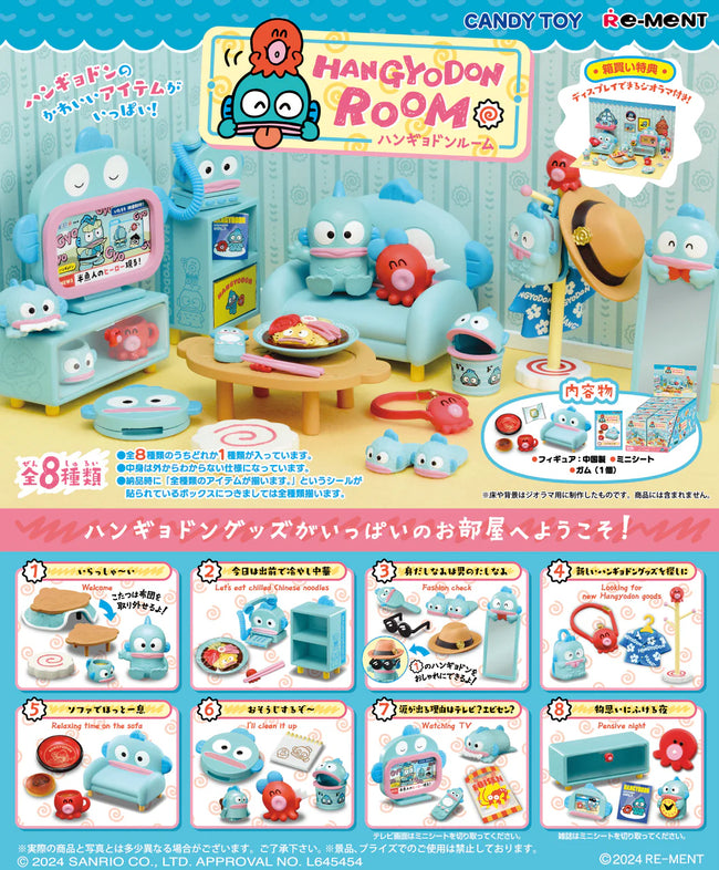 Sanrio Hangyondon Room Blind Box (1 Blind Box) - Collectors World Toys Hover Image