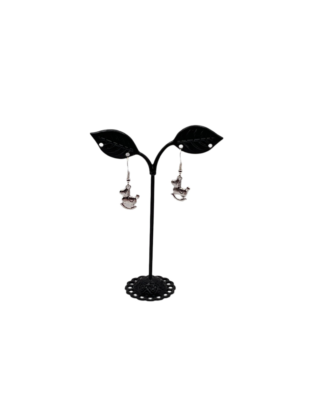 Rocking horse earrings