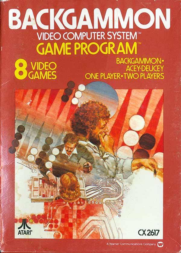 Backgammon (Atari 2600) Main image