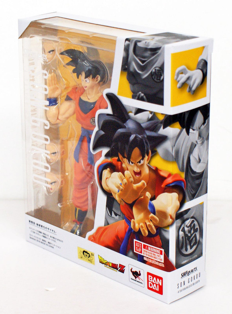 S.H. Figuarts Son Goku -A Saiyan Raised on Earth- Figure Dragon Ball Z - Collectors World Toys
