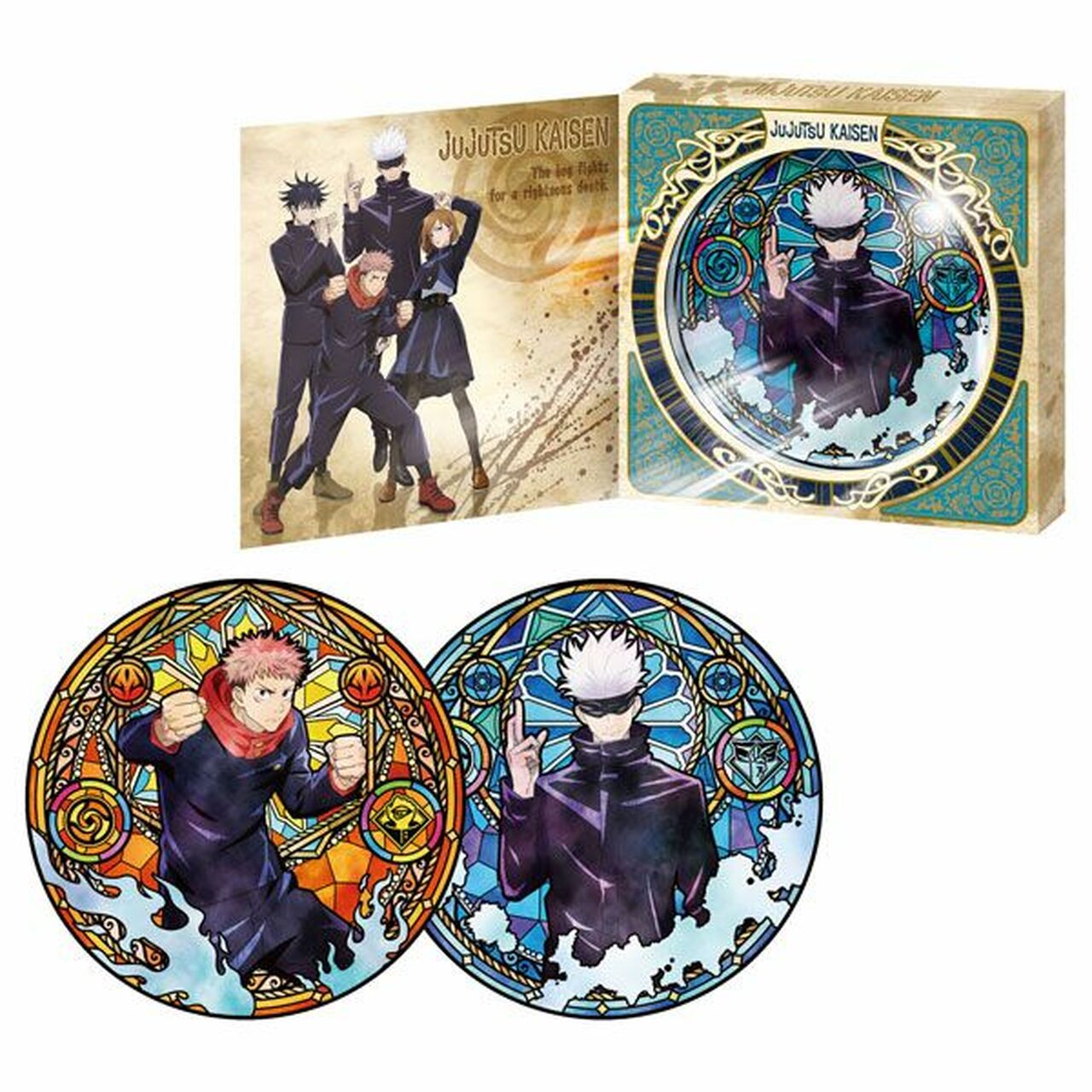 Bandai Jujutsu Kaisen Disc ART and Gum Jujutsu Kaisen Blind Box - Collectors World Toys