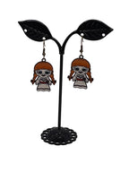 Horror Film Small Character Earrings