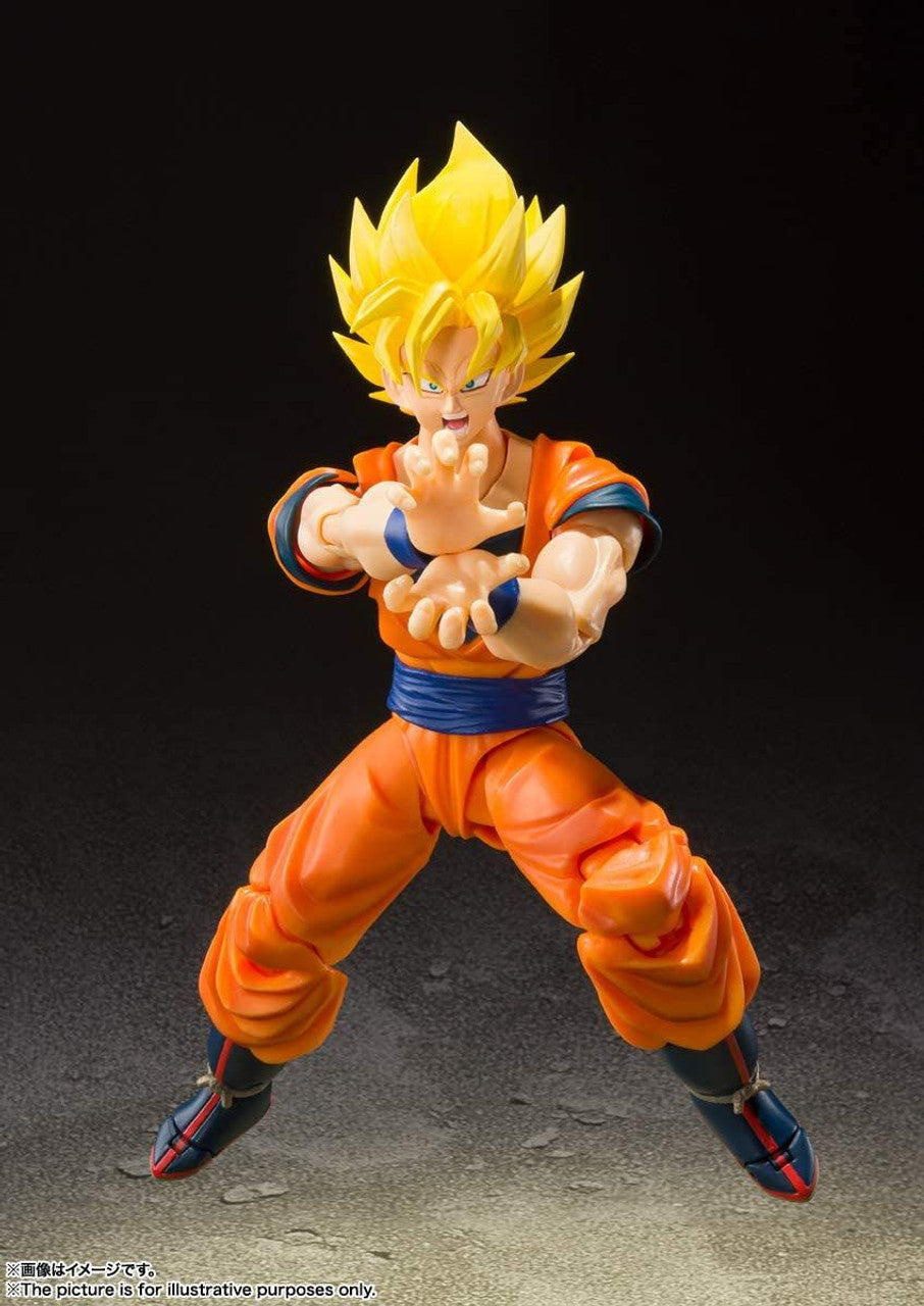 S.H. Figuarts Super Saiyan Full Power Son Goku Figure Dragon Ball - Collectors World Toys