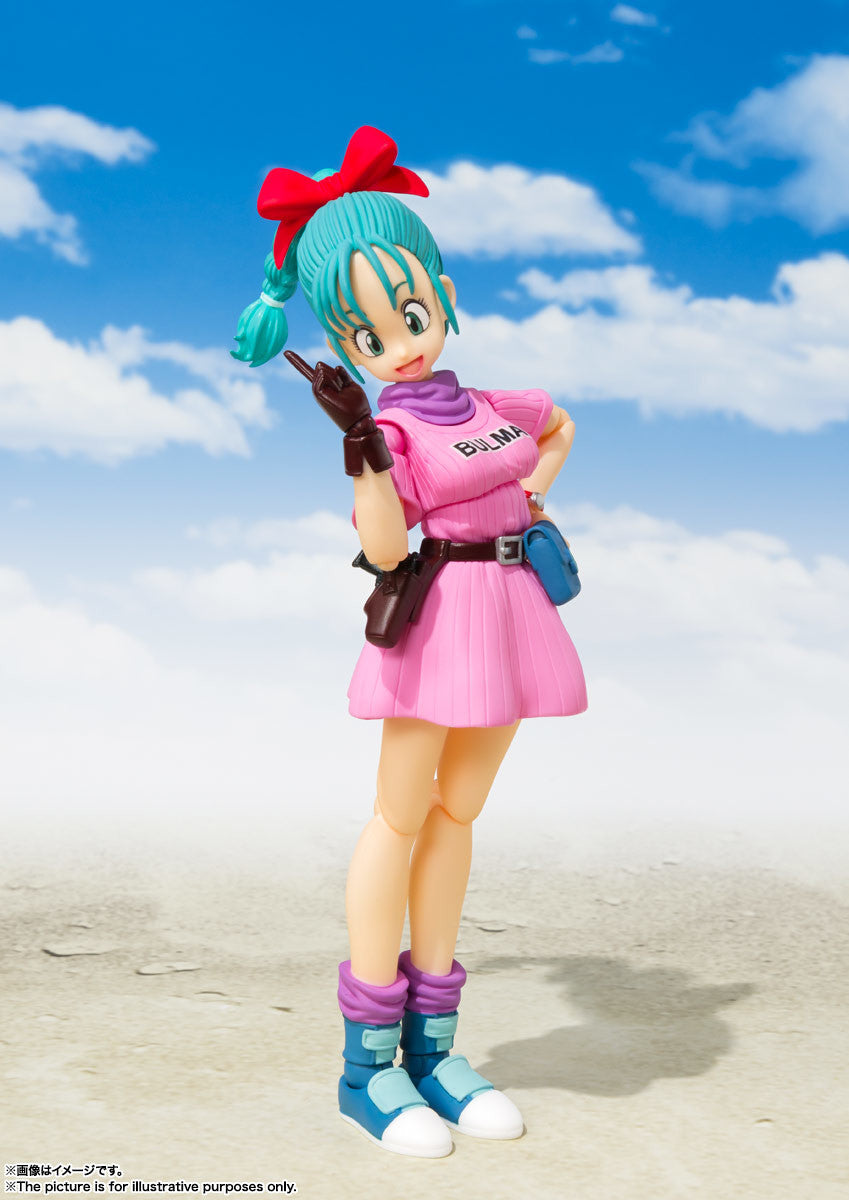 Dragon Ball - Bulma S.H Figuarts Action Figure (Re-Run) (Adventure Begins Ver.) - Collectors World Toys