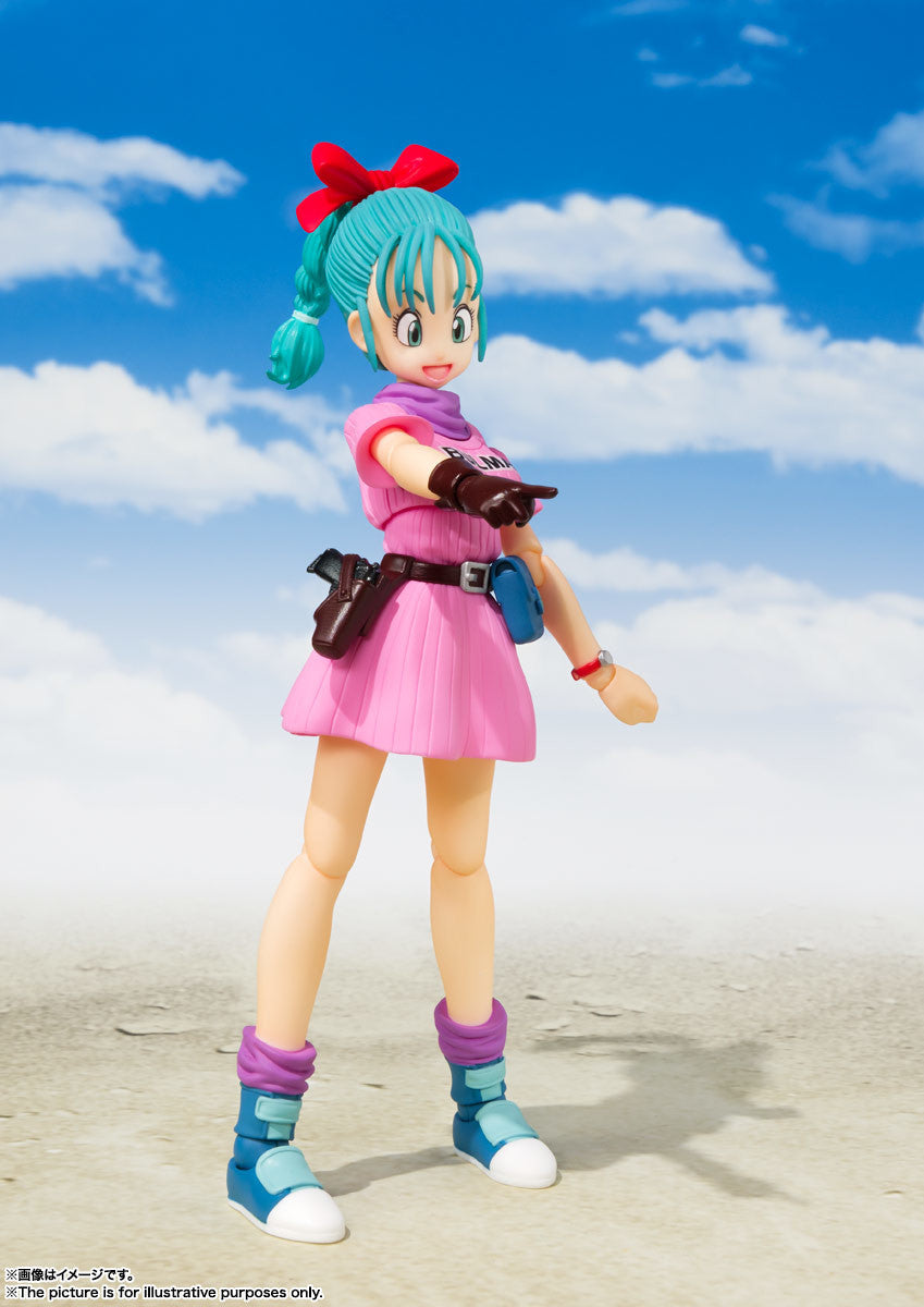 Dragon Ball - Bulma S.H Figuarts Action Figure (Re-Run) (Adventure Begins Ver.) - Collectors World Toys