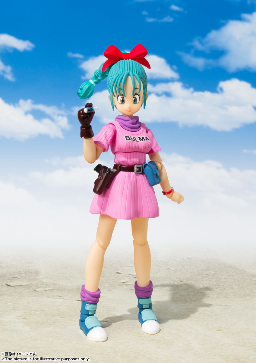 Dragon Ball - Bulma S.H Figuarts Action Figure (Re-Run) (Adventure Begins Ver.) - Collectors World Toys