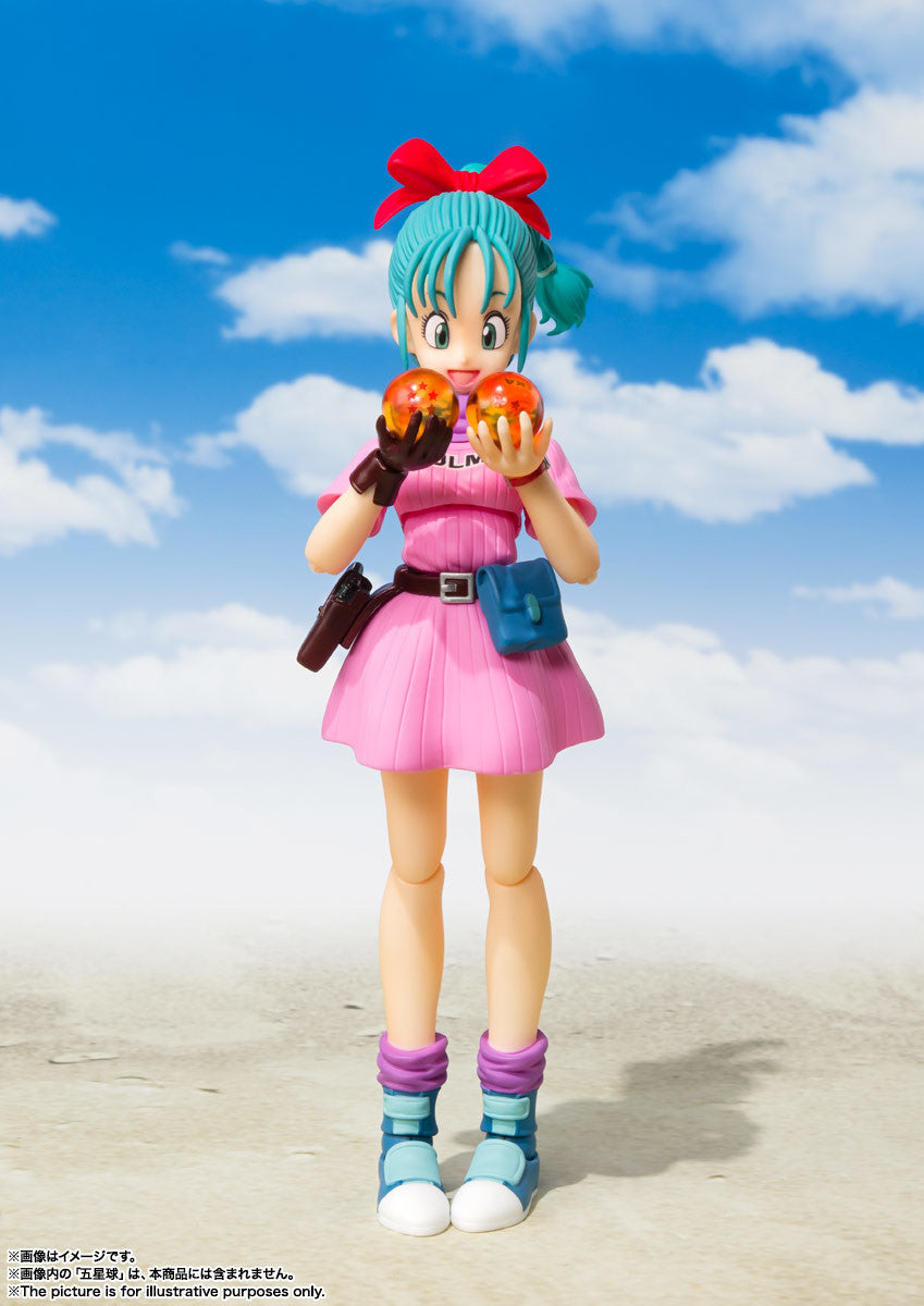 Dragon Ball - Bulma S.H Figuarts Action Figure (Re-Run) (Adventure Begins Ver.) - Collectors World Toys