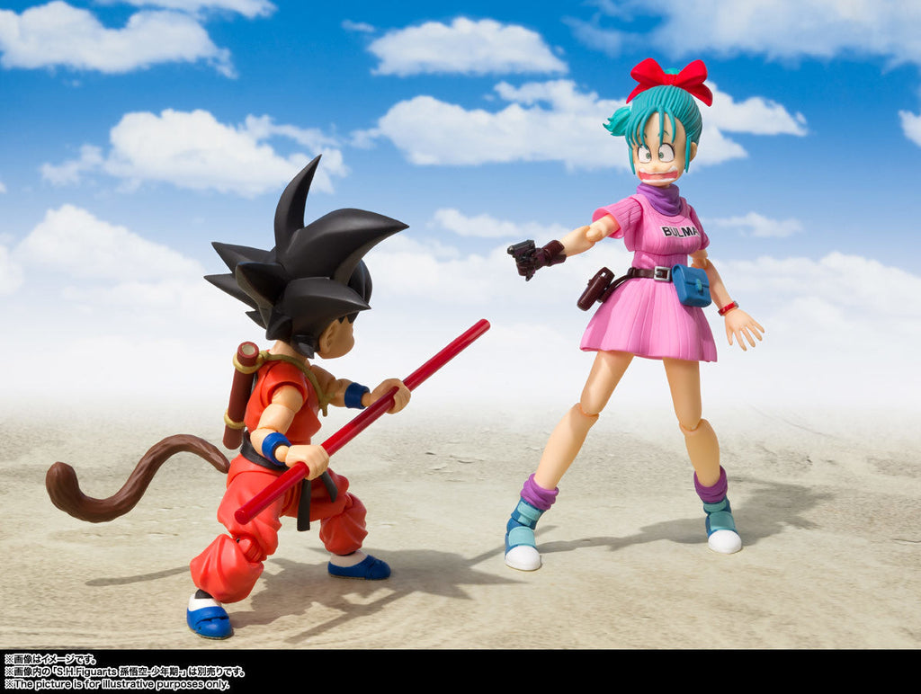 Dragon Ball - Bulma S.H Figuarts Action Figure (Re-Run) (Adventure Begins Ver.) - Collectors World Toys