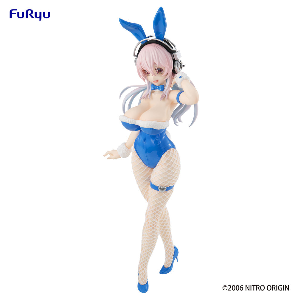 Super Sonico - Super Sonico BiCute Bunnies Figure (Blue Rabbit Ver.) - Collectors World Toys