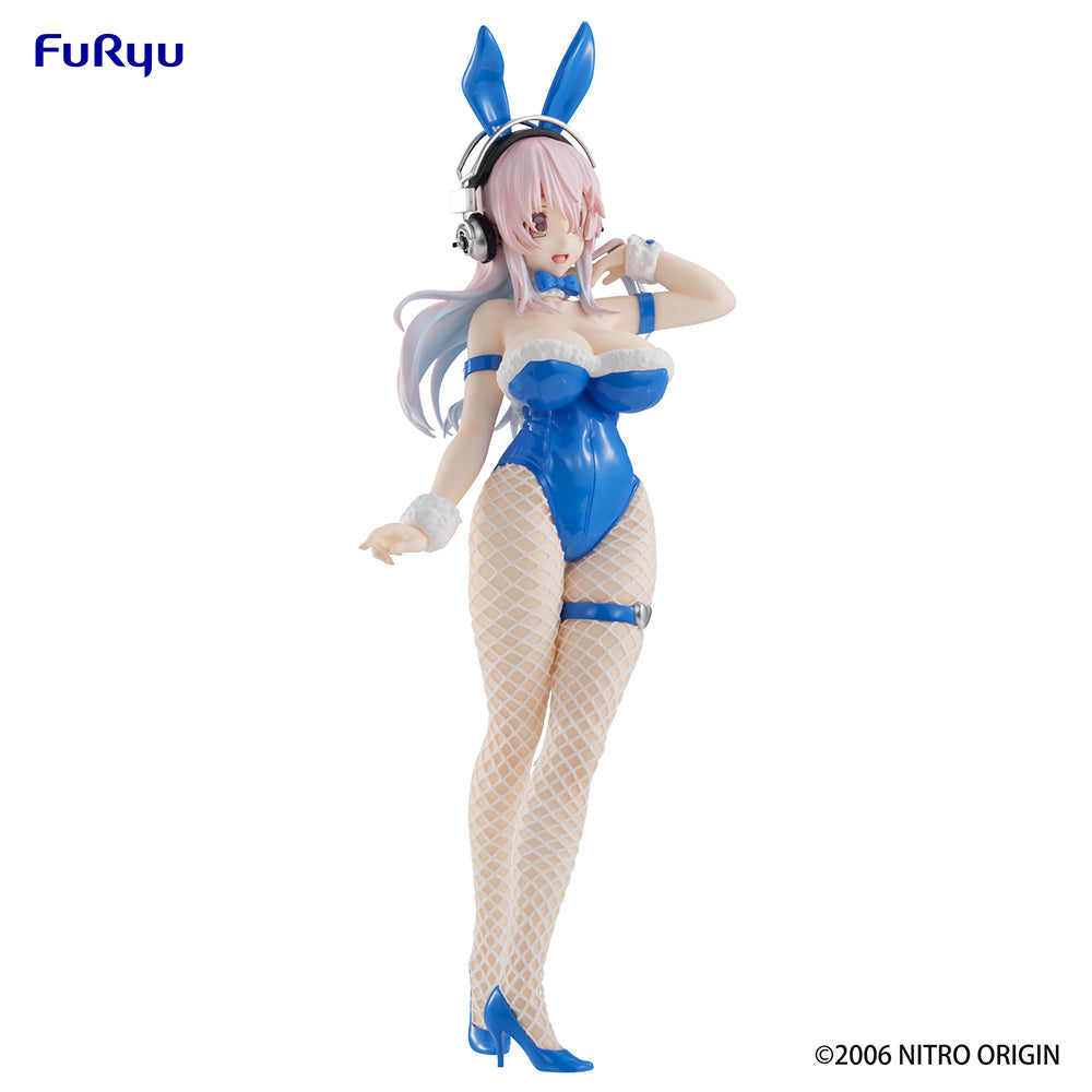 Super Sonico - Super Sonico BiCute Bunnies Figure (Blue Rabbit Ver.) - Collectors World Toys