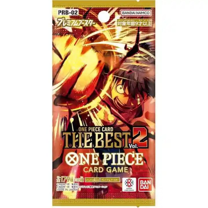 One Piece TCG - ONE PIECE CARD THE BEST vol.2 - Japanese (1 Booster Pack) Main image