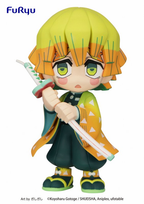 Demon Slayer (Kimetso no Yaiba) Zenitsu Agatsuma TOONIZE Figure, 4.9" Cartoon Color - Collectors World Toys