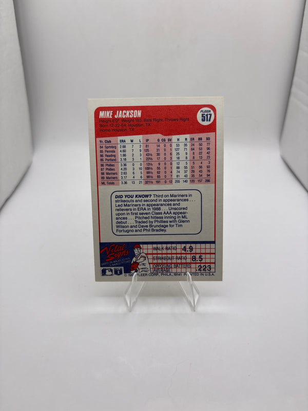 Fleer Mike Jackson