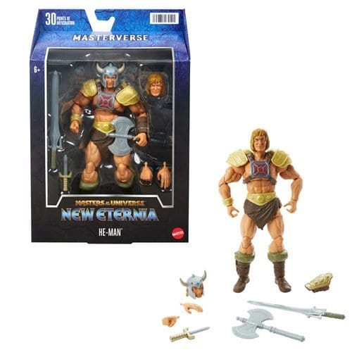 Masters of the Universe Masterverse Revelation Action Figure - Select Figure(s) Viking He-Man