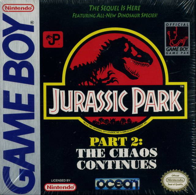 Jurassic Park 2: The Chaos Continues (Gameboy) Main image