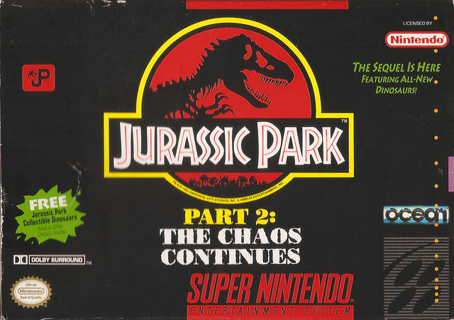 Jurassic Park 2 The Chaos Continues (Super Nintendo) Main image