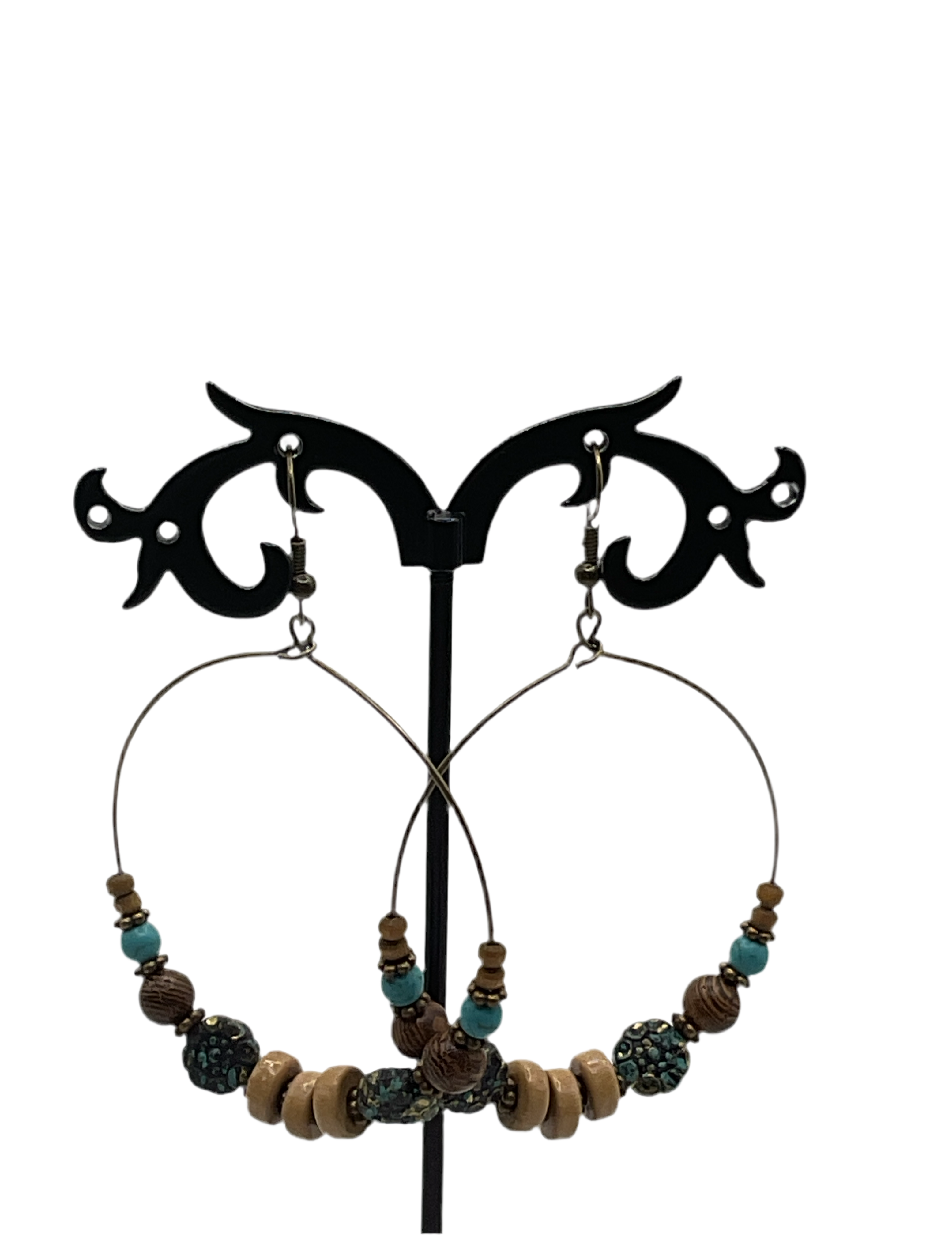 Western hoop earrings Main image