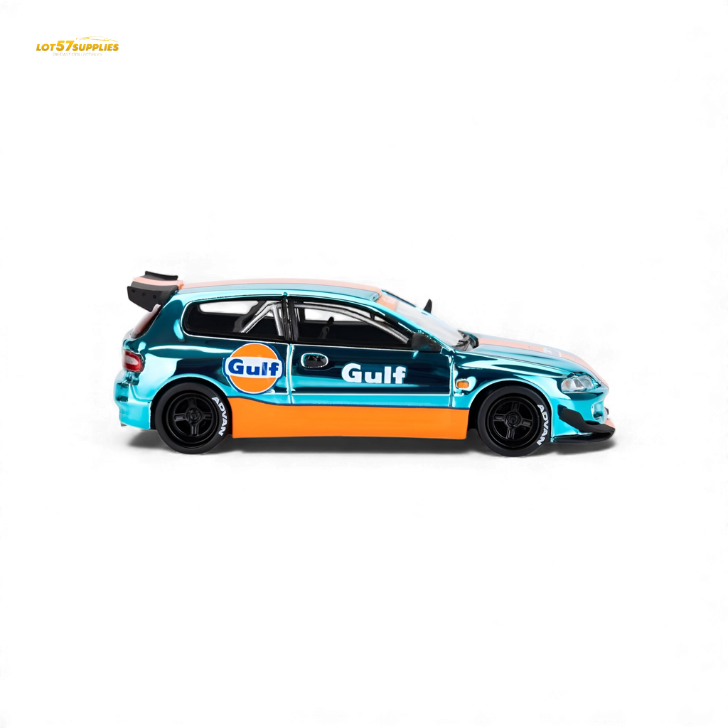 (Pre-Order) ET Model Pandem Civic EG6 Mk5 Rocket Bunny - Gulf 1:64