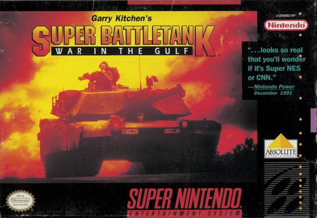 Super Battletank: War In The Gulf (Super Nintendo) Main image