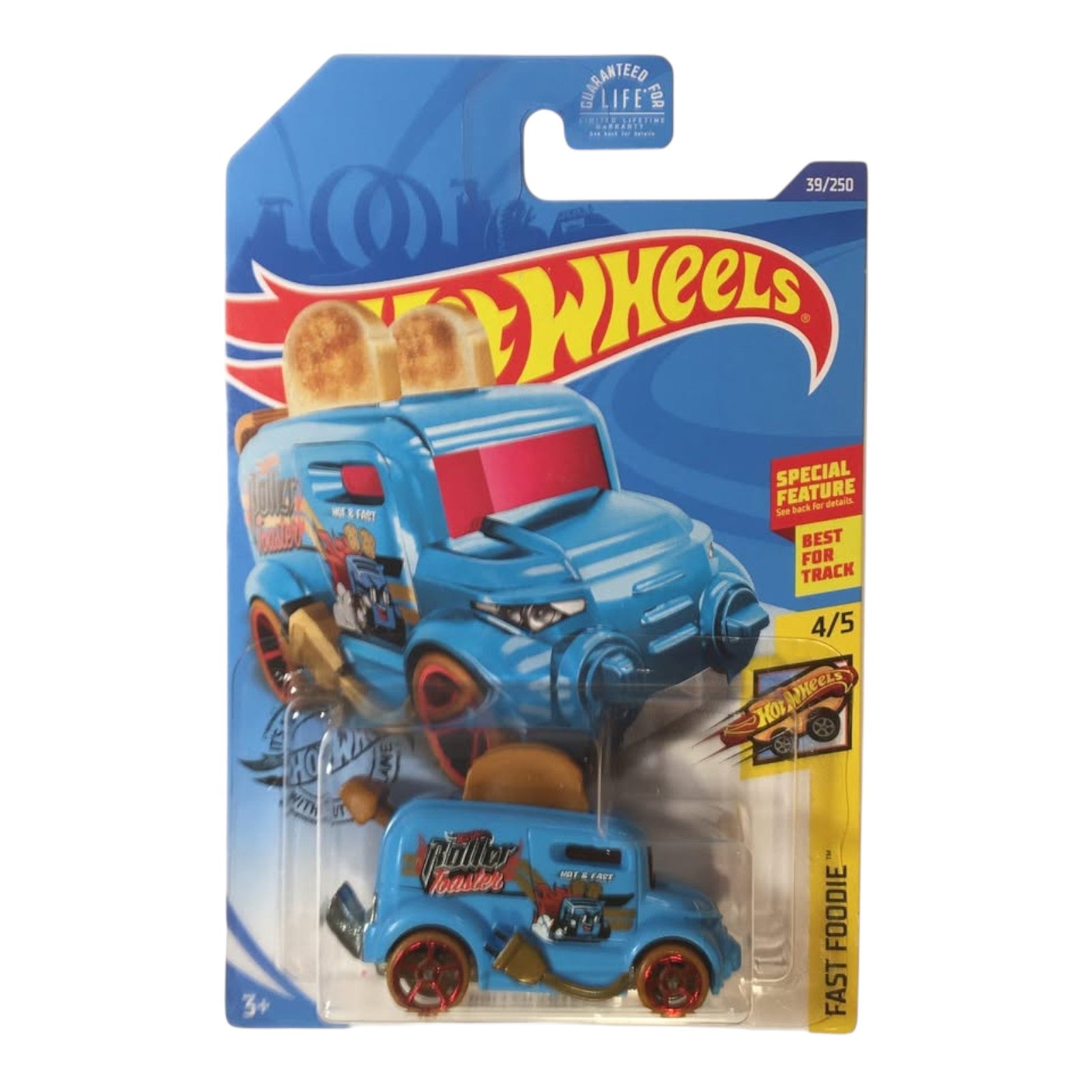 Hot Wheels Roller Toaster - Fast Foodie Series 4/5 - Collectors World Toys