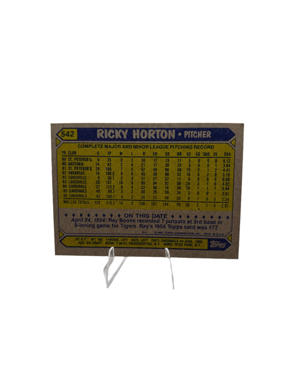 Topps Ricky Horton