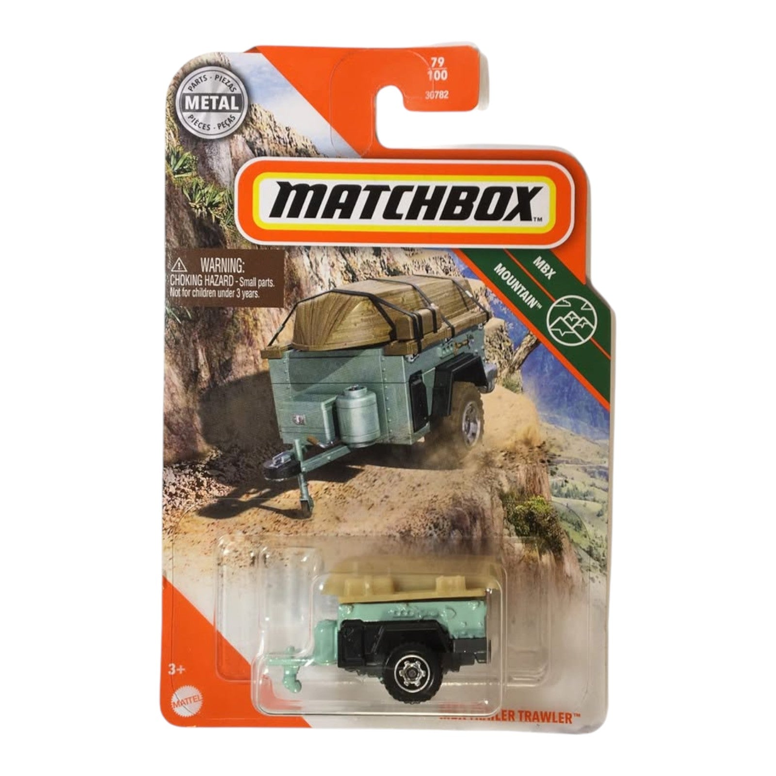 Matchbox MBX Trailer Trawler - MBX Mountain Series 79/100 Main image