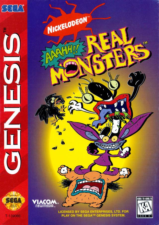 AAAHH!!! Real Monsters (Sega Genesis) Main image