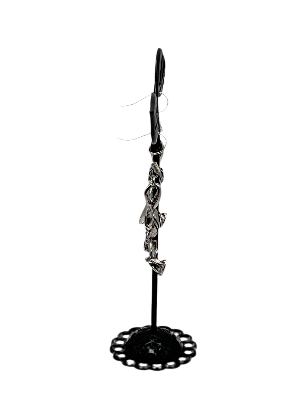 Rabbit voodoo doll earrings