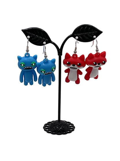 Ugly Monster Earrings