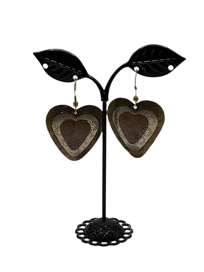 Heart earrings Hover Image