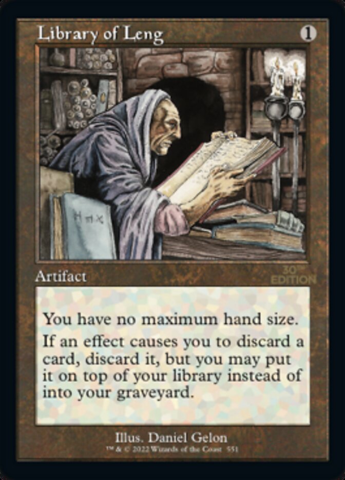 Library of Leng (Retro Frame) (30A-551) - 30th Anniversary Edition