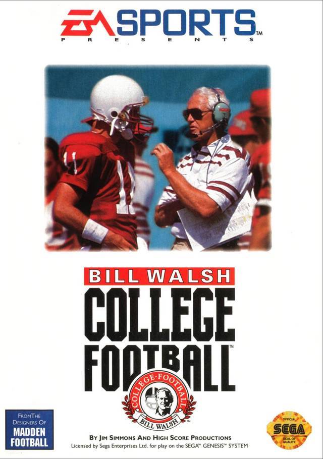 Bill Walsh College Football (Sega Genesis) Main image