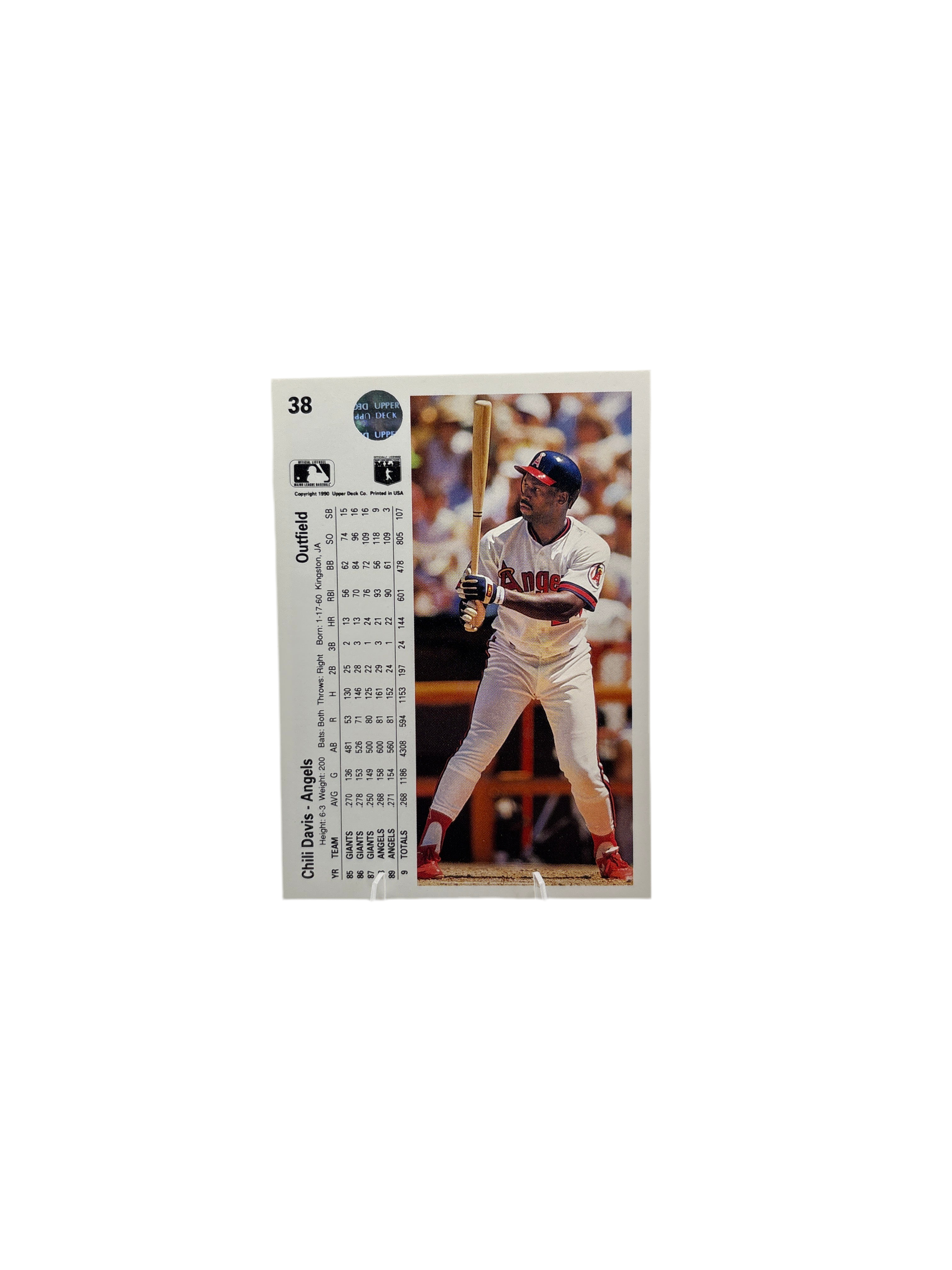 Upper Deck Chili Davis