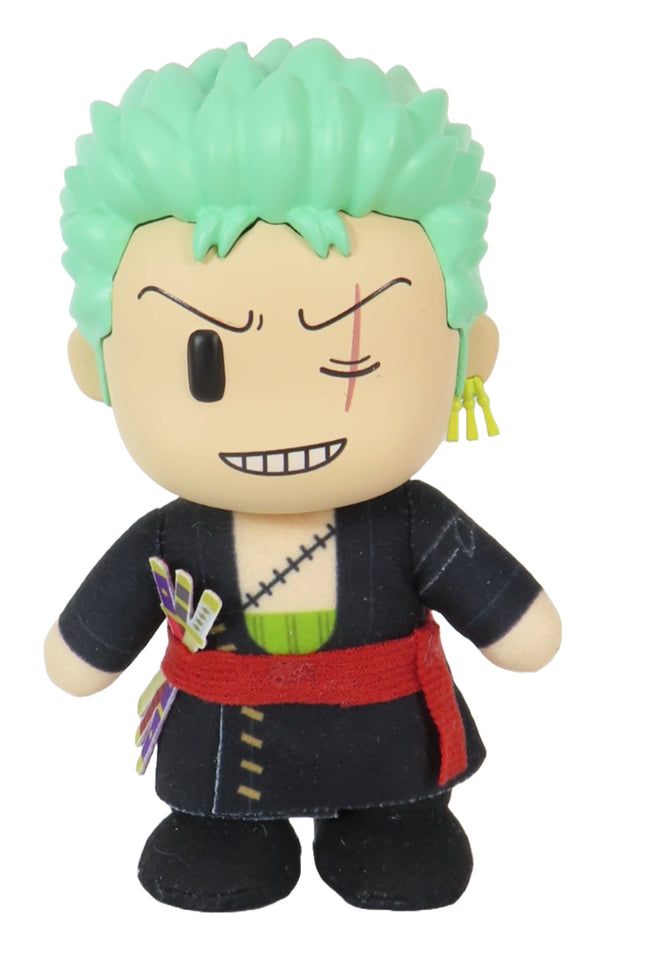 ONE PIECE - ZORO ONIGASHIMA FIGUREKEY PLUSH 4.5" H - Collectors World Toys Hover Image