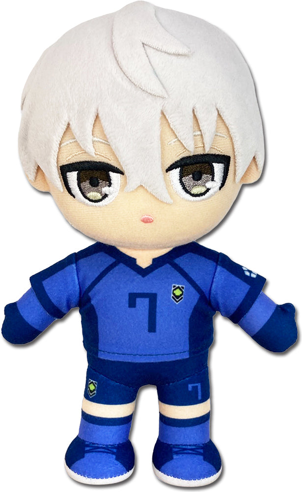 BLUE LOCK - NAGI #7 JERSEY PLUSH 8"H - Collectors World Toys Main image