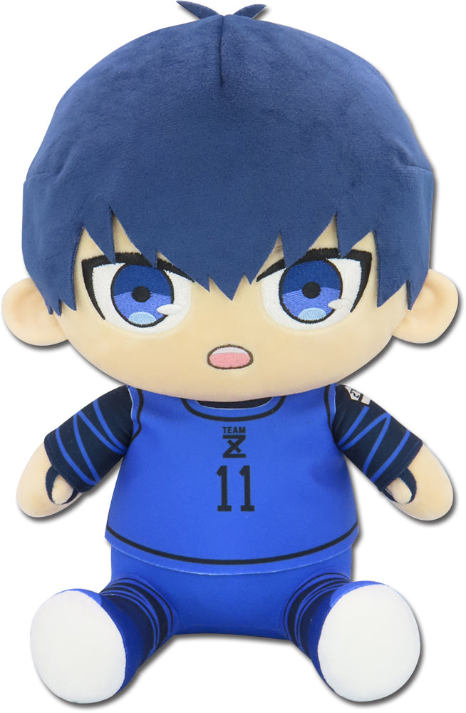 BLUE LOCK (COMIC) - ISAGI YOICHI TEAM Z UNIFORM SITTING POSE PLUSH 12" H Main image