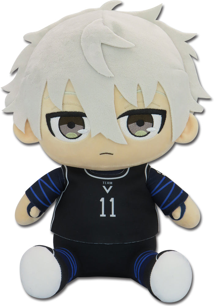 BLUE LOCK (COMIC) - NAGI SEISHIRO TEAM V UNIFORM SITTING POSE PLUSH 12"H Main image