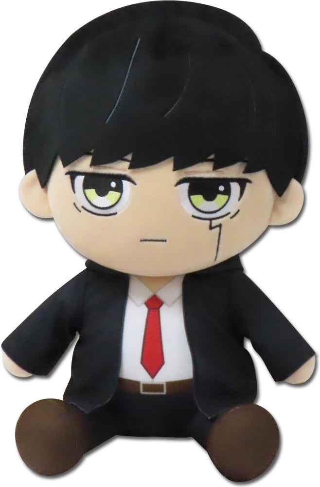 MASHLE MAGIC AND MUSCLES - MASH BURNEDEAD SCHOOL UNIFORM SITTING POSE 12" PLUSH Main image