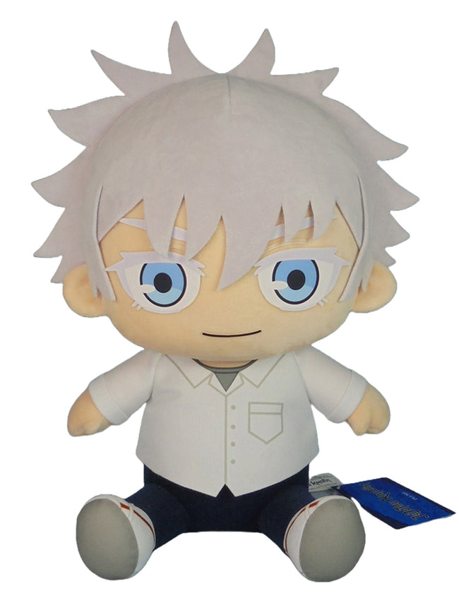 JUJUTSU KAISEN S2 - SATORU GOJO SITTING POSE PLUSH - Collectors World Toys Hover Image