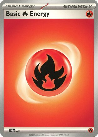 Basic Fire Energy 002 - SV01 Scarlet & Violet Base Set Main image