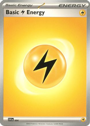 Basic Lightning Energy 004 - SV01 Scarlet & Violet Base Set Main image