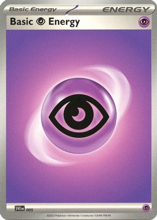 Basic Psychic Energy 005 - SV01 Scarlet & Violet Base Set Main image