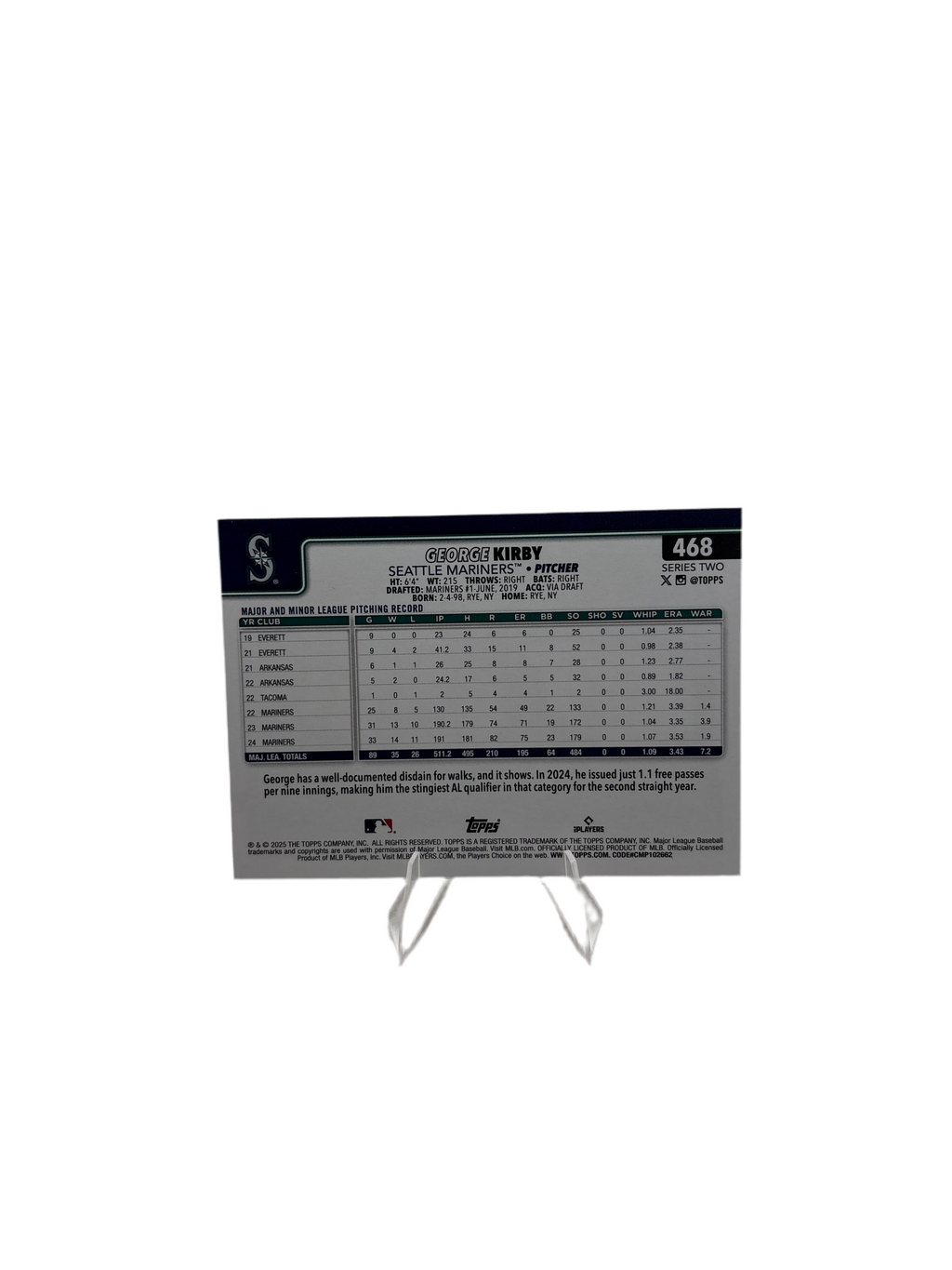 Topps George Kirby
