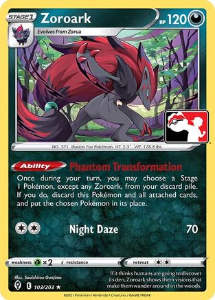 Zoroark 103 - Prize Pack Series Cards Main image