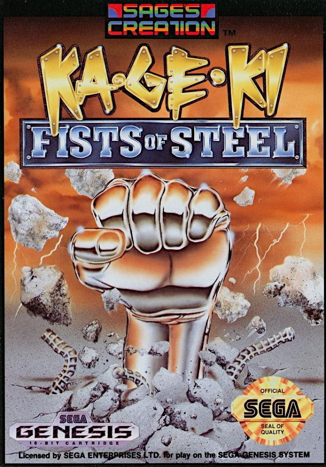 Ka-Ge-Ki Fists of Steel (Sega Genesis) Main image