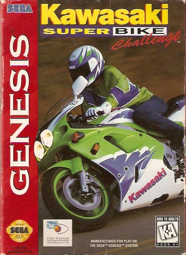 Kawasaki Superbike Challenge (Sega Genesis) Main image